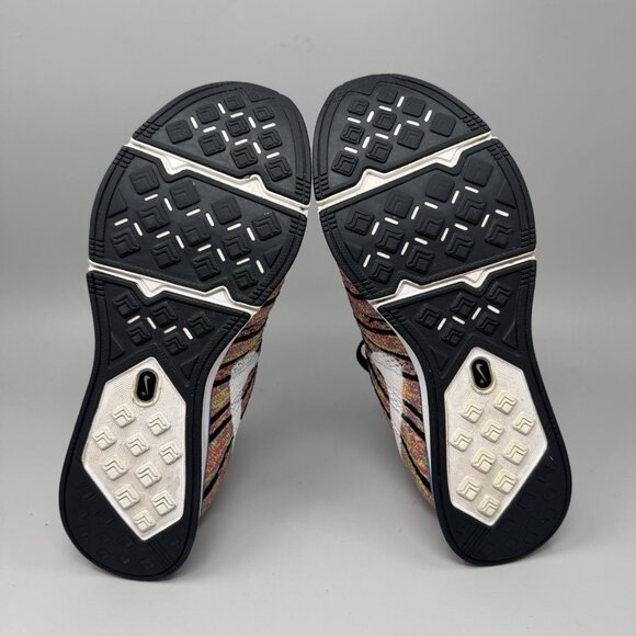 Nike Flyknit Trainer+ Shoes Mens Size 8 Pink Running Comfort Walking Sneakers - Picture 9 of 9